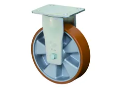 Bokwiel Draagverm.450Kg Øxb 125X50Mm Gegoten Pu Aluminium Velg