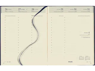 Agenda 2027 Brepols Timing Lima 7dagen/2pagina's zestalig blauw - 1