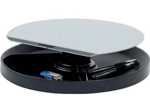 SmartFit monitorstandaard Spin Station zwart