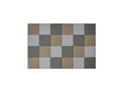 Akoestische PET-vilt wandtegels 30x30cm Combi Beige 24 Stuks