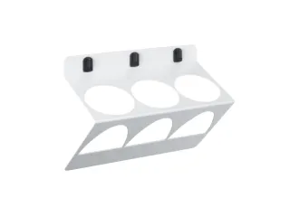 blikhouder,v. perfoplaat,Ø 68mm - 2
