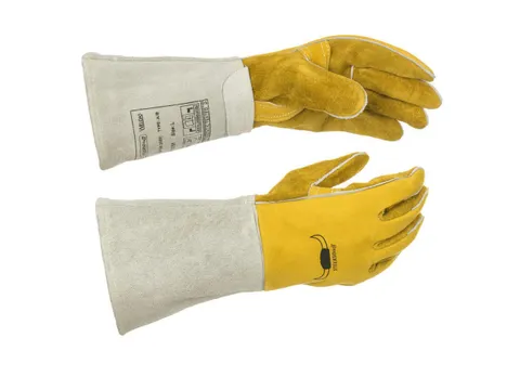 Weldas SteerSotuff 10-2750 lashandschoenen, geel, maat 2XL, per 5 paar