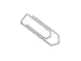Papierklem Gegalvaniseerd 26mm Doos 100 Stuks