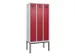 locker voor scheiding van kleding,HxBxD 2120x900x500mm,3vak