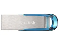 SanDisk Ultra Flair USB Stick 32GB Blauw Zilver