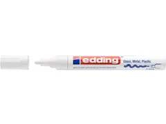 Paintmarker edding 750 op oliebasis 2-4mm creatief wit