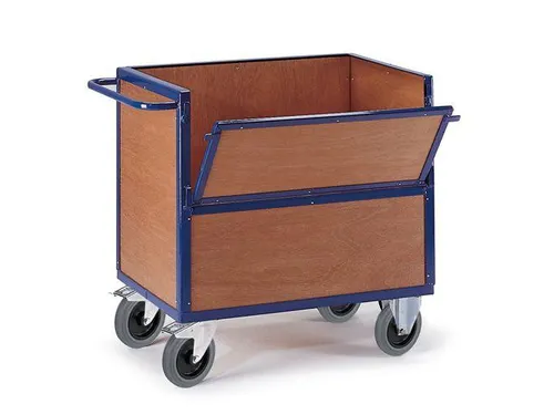 kratwagen,draagverm. 600kg,laadvl. LxB 965x665mm,HxLxB 1045x1150x720mm