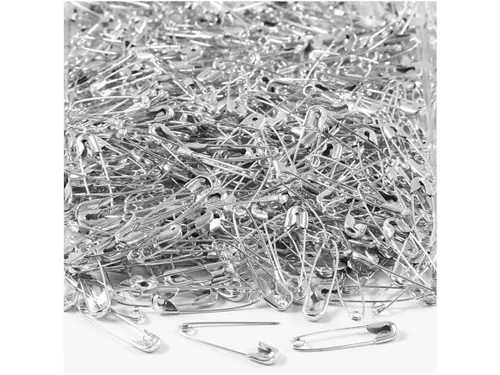Veiligheidsspeld Creativ Company zilverkleurig 22mm 500 stuks