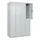 dubbeldekse locker,HxBxD 1850x1200x500mm,4x2vak.,vak B 300mm,cil.-slot