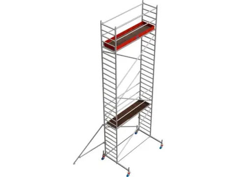 rolsteiger,werk H 8,4m,steiger H 7,5m,platform BxD 2500x750mm