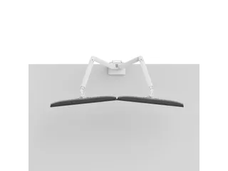 Monitorarm Neomounts NEXT Slim DS70-250WH2 2 schermen 32 inch wit - 6