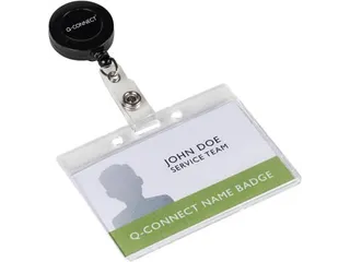 Badge Met Clip 85x54mm Doos 10 Stuks - 2