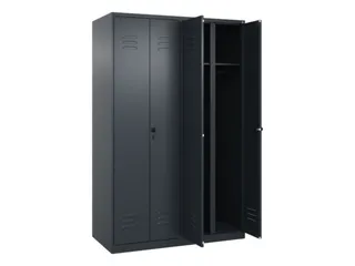 locker voor scheiding van kleding,HxBxD 1850x1200x500mm,4vak - 2