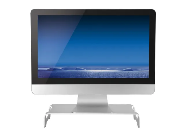 Aluminum Monitorverhoger Hoogte 60 mm