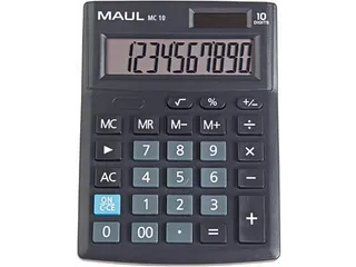 bureaurekenmachine MC 10, zwart - 2