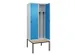 locker voor scheiding van kleding,HxBxD 2120x800x815mm,2vak