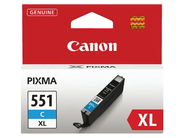 Inktcartridge Canon CLI-551XL Cyaan HC