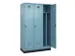 locker voor scheiding van kleding,HxBxD 1950x1200x500mm,3vak