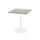 bistrotafel,HxBxD 730x700x700mm,rechthoekig,schotelvoet wit
