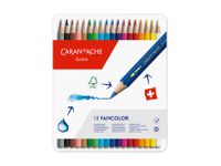 Crayon de couleur Caran d’Ache Fancolor 18 pcs assorti