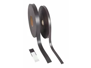 etikethouder,goederen op rol,H 30mm,L 50m,m. magneet,zwart - 2