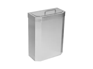 Hygiënebak Gesloten 10 liter RVS PPA4010CS - 1