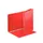 Presentatie Ringband Esselte 4 rings A4 16mm O-mech Panorama Rood