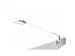 Beurswand-klem voor Wandverlichting max. 53mm Wit