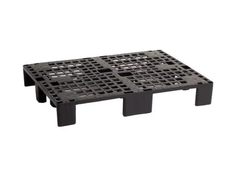 Kunststof Displaypallet Hxlxb 115X600X800Mm Draagverm. 2000Kg 9Poten