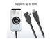 Kabel ACT USB-C standaard naar USB-C hoek boven/beneden 10Gbps 2m