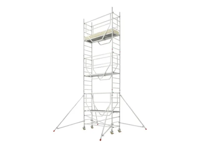 échafaudage roulant,portée H 7,25m,échafaudage H 6,47m