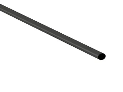 Thermische Krimpkous 2.4mm - Zwart - 50 Stuks
