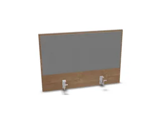opzetpaneel,v. bureau,aanbouw achter,B 800mm,NT-cherry,BN8078-grijs - 1