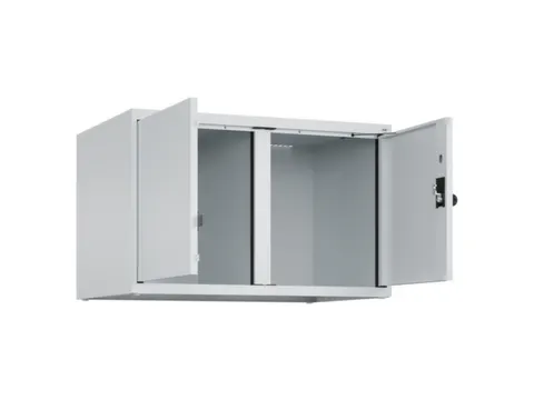 opzetkast,v. locker voor scheiding van kleding,2vak.,vak B 400mm