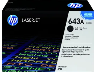 HP Q5950A 643A Toner Zwart Originele Tonercartridge - 1