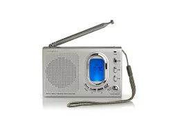 Wereldradio Nedis met wekker RDWR1000GY