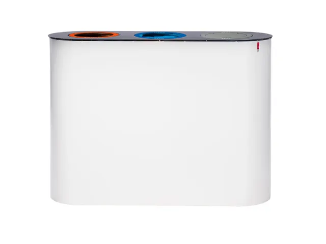 Lune Split 3 Afvalscheidingsunit 3x38 Liter Wit Antraciet