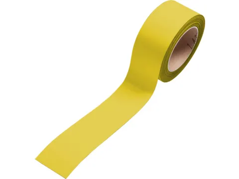 bord achterzijde magnetisch folie op rol H 10mm L 10m geel