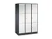 armoire multicases grand volume,RAL7021/RAL7035,HxlxP 1950x1220x600mm