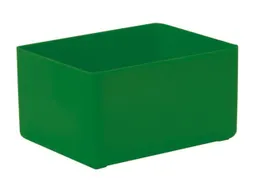 Inzetbak HxLxB 54x106x80mm Polystyreen Groen 50 stuks