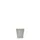 Beker porselein Les Artistes Paris 180ml siliconen grip Licht Grijs