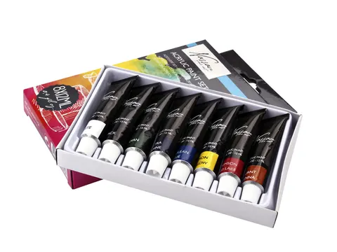 Acrylverf Nassau Art set met 8 kleuren