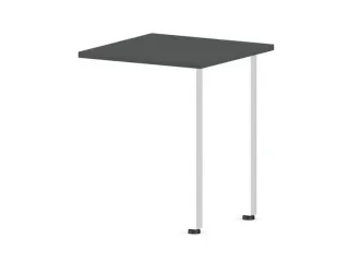 aanbouwtafel,i.h.v.,HxBxD 720-840x600x600mm,MS-donkergrijs - 1