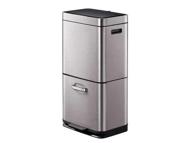 Afvalbak Voor Afvalscheiding Himalaya Recycler Sensor Bin 35+25 Liter