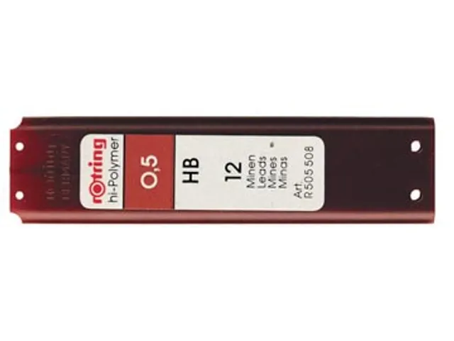 Rotring Tikky potloodstiften HB 0.5mm 12 stuks