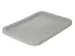 oplegdeksel,PE,v. Rechthoekige bak inhoud 227l,BxD 902x660mm,grijs