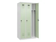 locker voor scheiding van kleding,HxBxD 1850x900x500mm,3vak