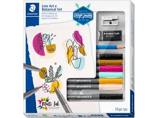 Line Art x Botanical Set, set van 10 stuks - 2
