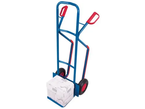 Sledesteekwagen Staal Draagverm. 250kg Hxb 1305x570mm Luchtbanden
