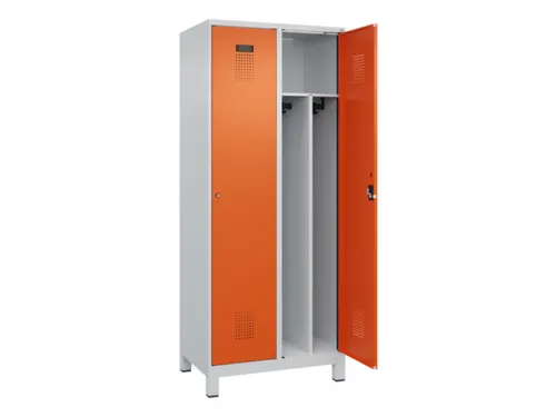 locker voor scheiding van kleding,HxBxD 1950x800x500mm,2vak
